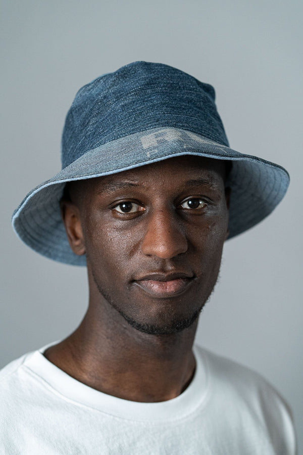 Upcycled Denim Bucket Hat