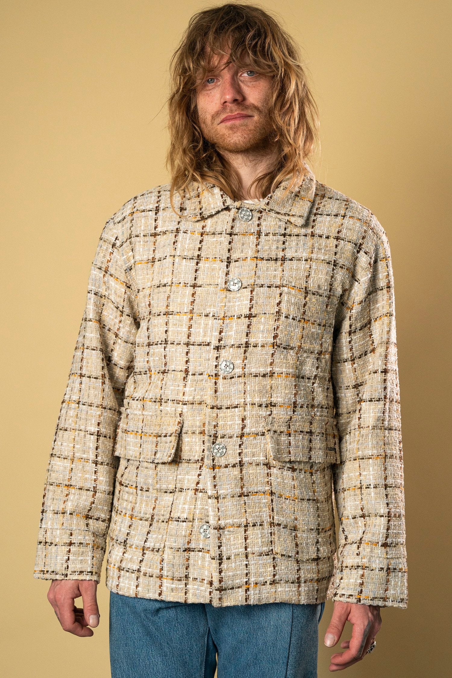 Bouclé Workers Jacket