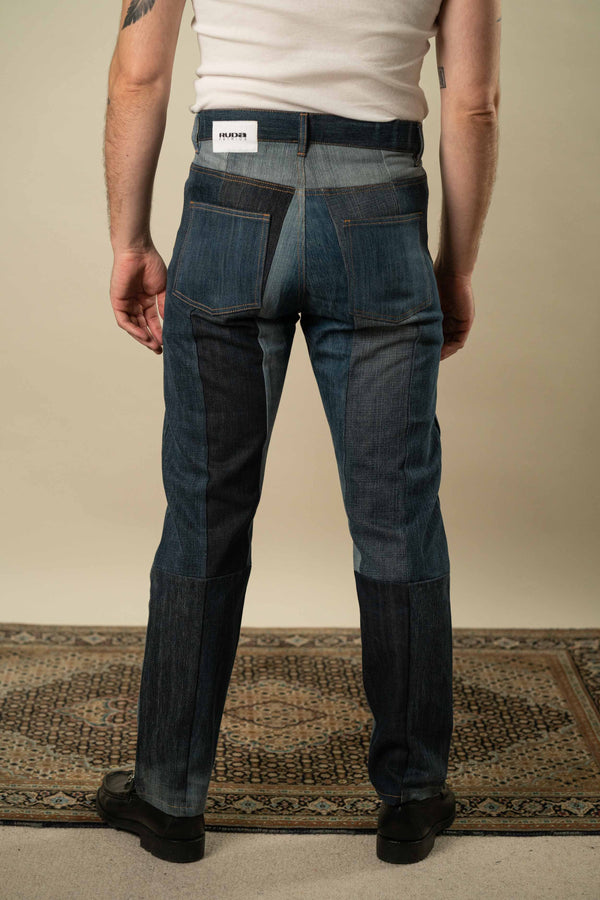 Upcycled Denim Jeans M #26