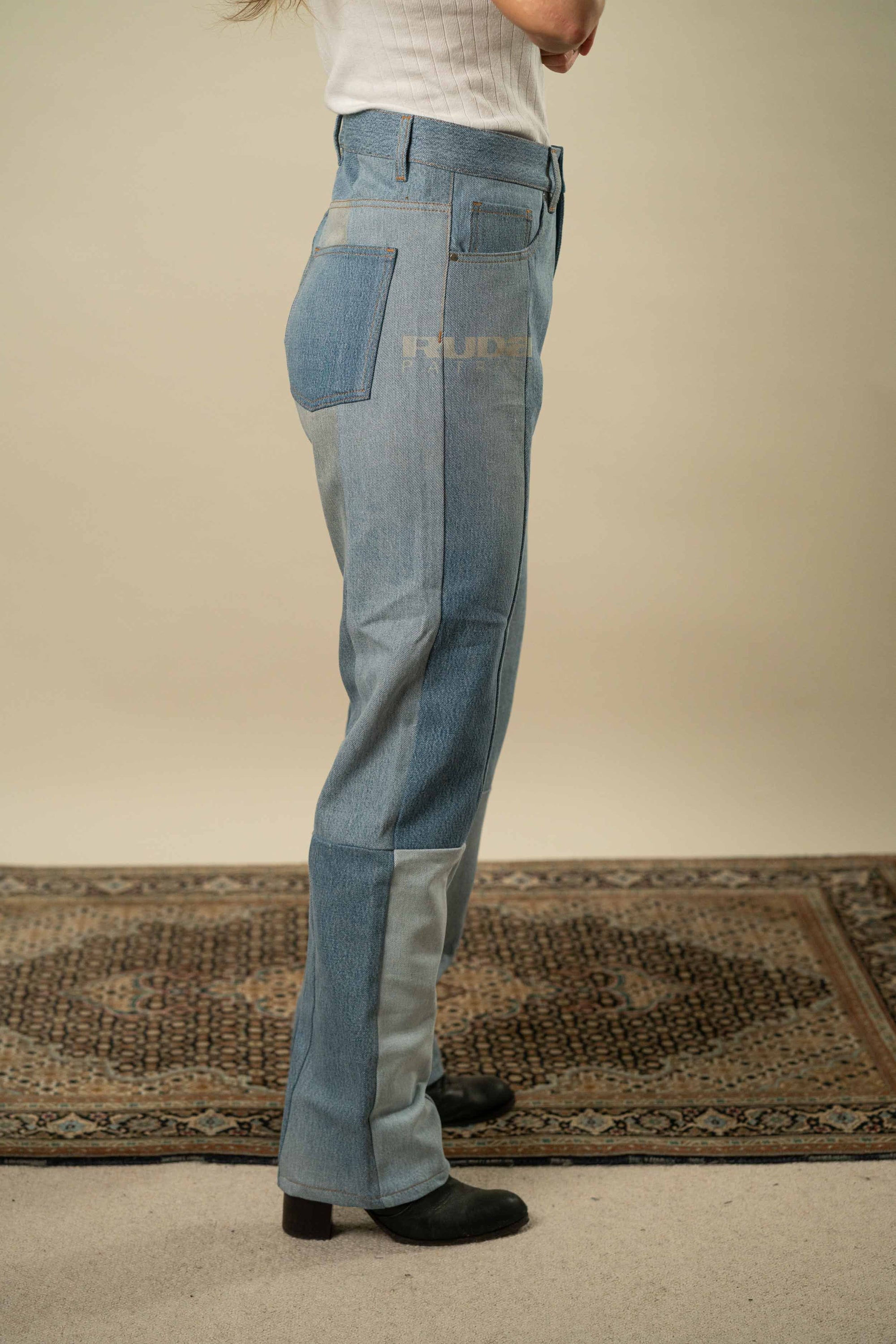 Upcycled Denim Jeans M #29