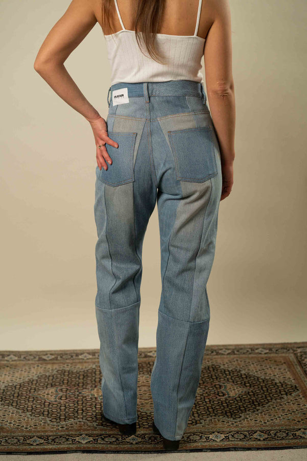 Upcycled Denim Jeans M #29