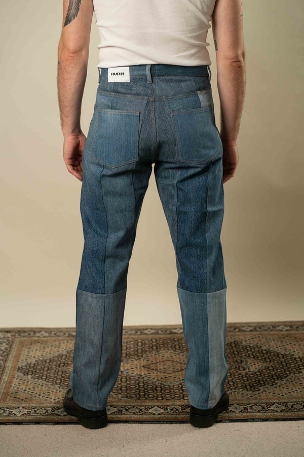 Upcycled Denim Jeans XL #40