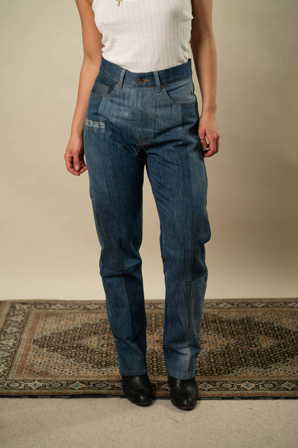 Upcycled Denim Jeans S #11