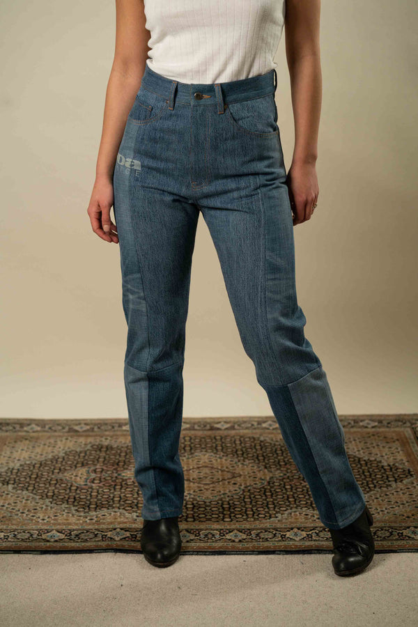 Upcycled Denim Jeans XS #7