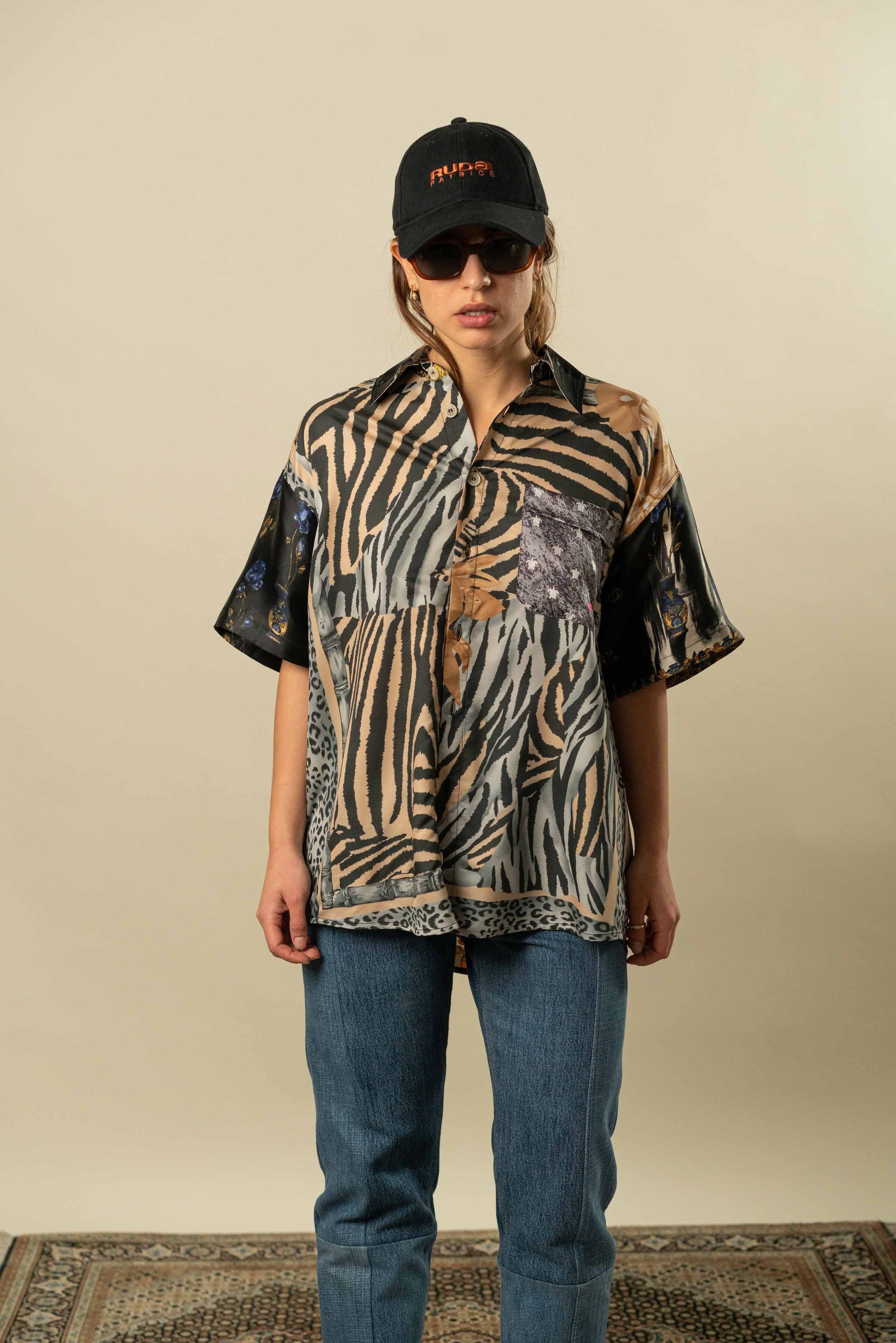 Silky Shirt M #22